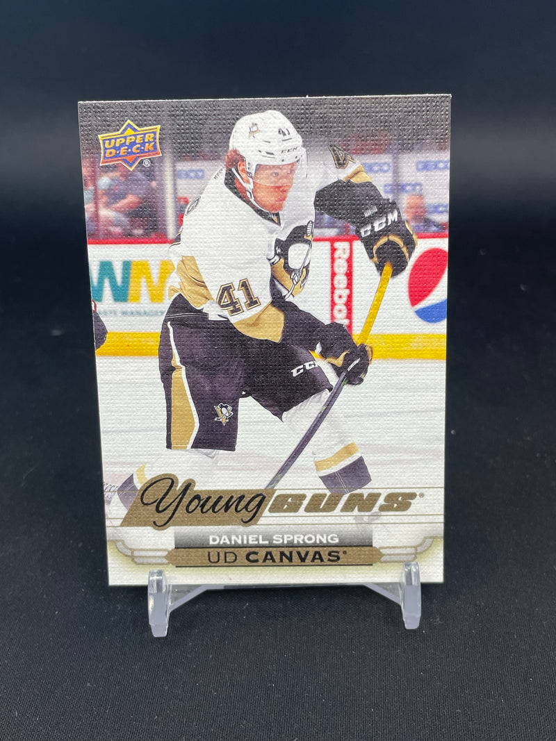 2015 UPPER DECK SERIES ONE - UD CANVAS - YOUNG GUNS - D. SPRONG -