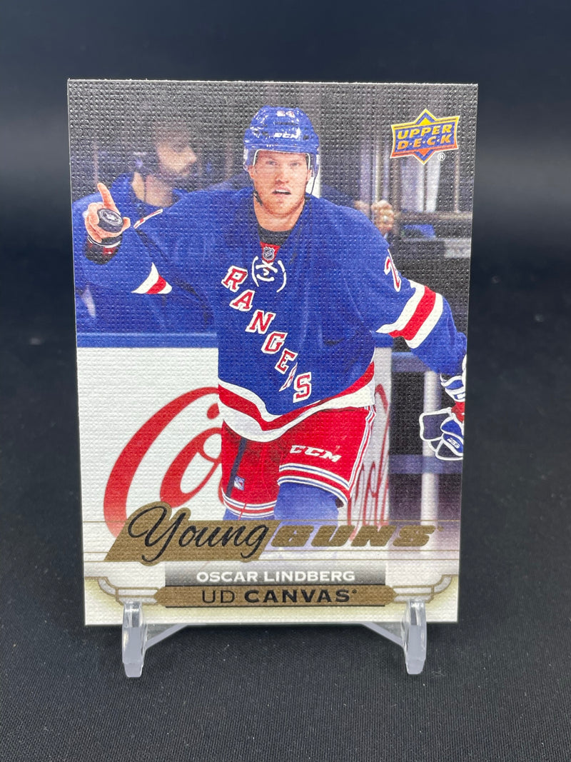 2015 UPPER DECK SERIES ONE - UD CANVAS - YOUNG GUNS - O. LINDBERG -
