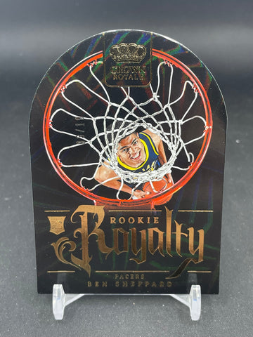 2023 PANINI ROYALE - GOLD - ROOKIE ROYALTY DIE-CUT - B. SHEPPARD - #21 - #'D/10 - RC