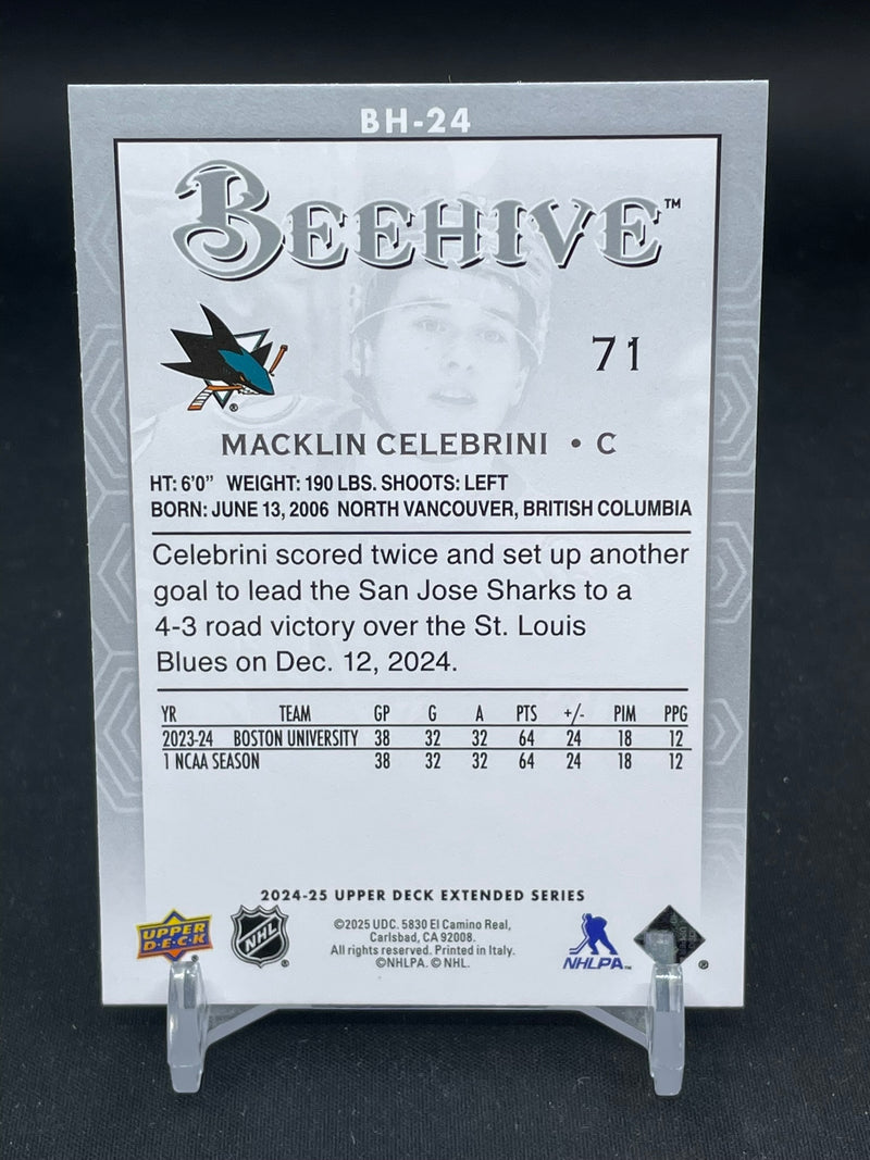 2024 UPPER DECK EXTENDED SERIES - BEEHIVE - M. CELEBRINI -