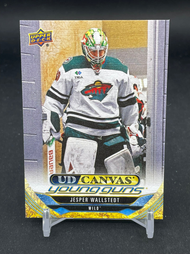 2024 UPPER DECK SERIES ONE - UD CANVAS - YOUNG GUNS - J. WALLSTEDT -