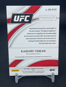 2022 PANINI IMMACULATE UFC - TRAINING SHORTS - K. USMAN - #JM-KUS - #'D/2 - RELIC