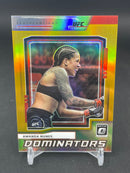 2022 PANINI DONRUSS OPTIC - GOLD PRIZM - DOMINATORS - A. NUNES - #12 - #'D/10
