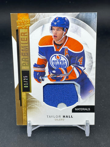 2015 UPPER DECK PREMIER - PREMIER MATERIALS - T. HALL - #33 - #'D/25 - RELIC