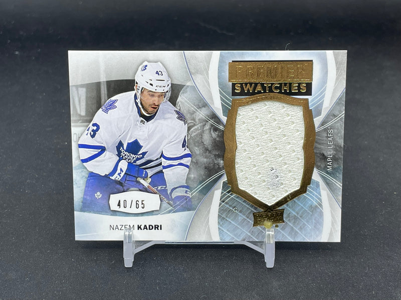 2015 UPPER DECK PREMIER - PREMIER SWATCHES - N. KADRI - #PS-NK - #'D/65 - RELIC