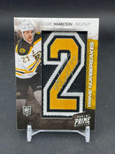2013 PANINI PRIME - PRIME NUMBERSAKES - D. HAMILTON - #NU-DH - #'D/25 - RELIC - AUTOGRAPH - RC