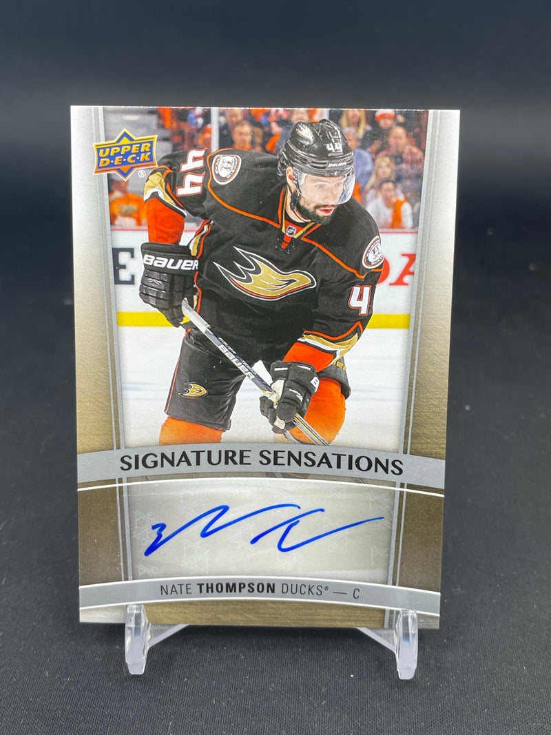 2015 UPPER DECK SERIES ONE - SIGNATURE SENSATIONS - N. THOMPSON -