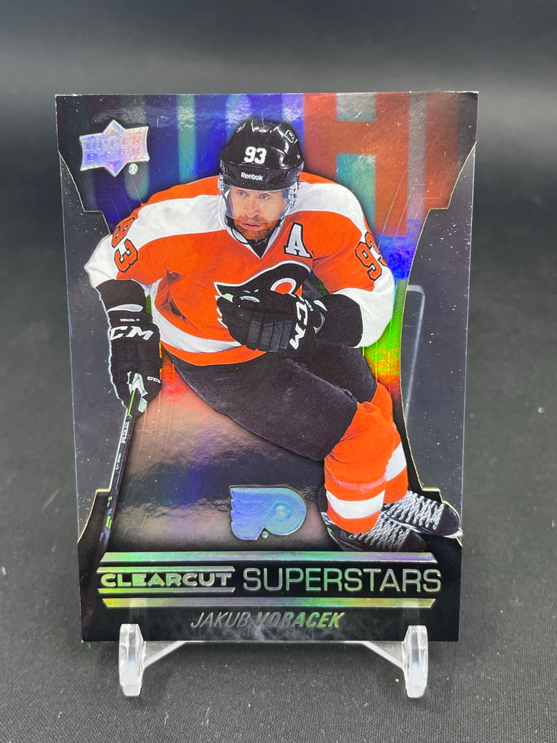 2015 UPPER DECK SERIES ONE - CLEARCUT SUPERSTARS - J. VORACEK -