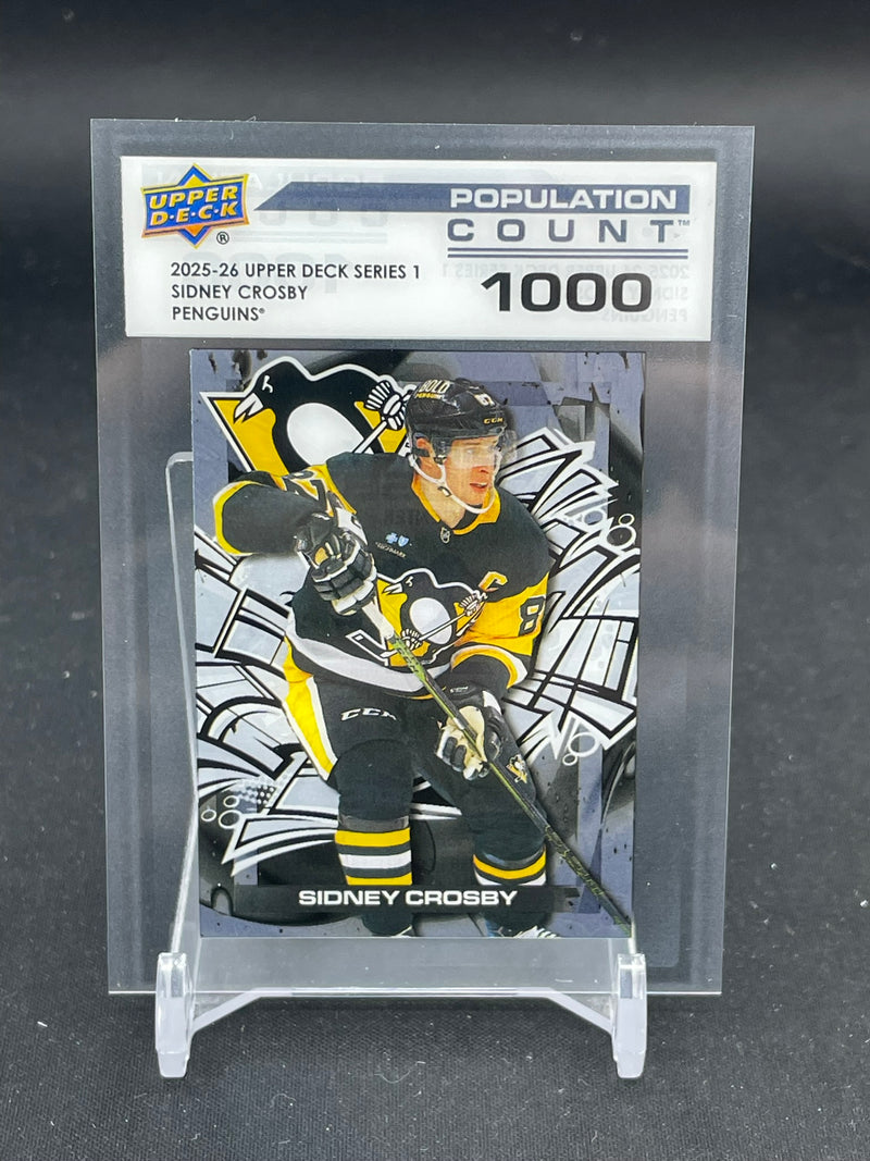 2025 UPPER DECK SERIES ONE - POPULATION COUNT 1000 - S. CROSBY - #PC-21 - #'D/1000