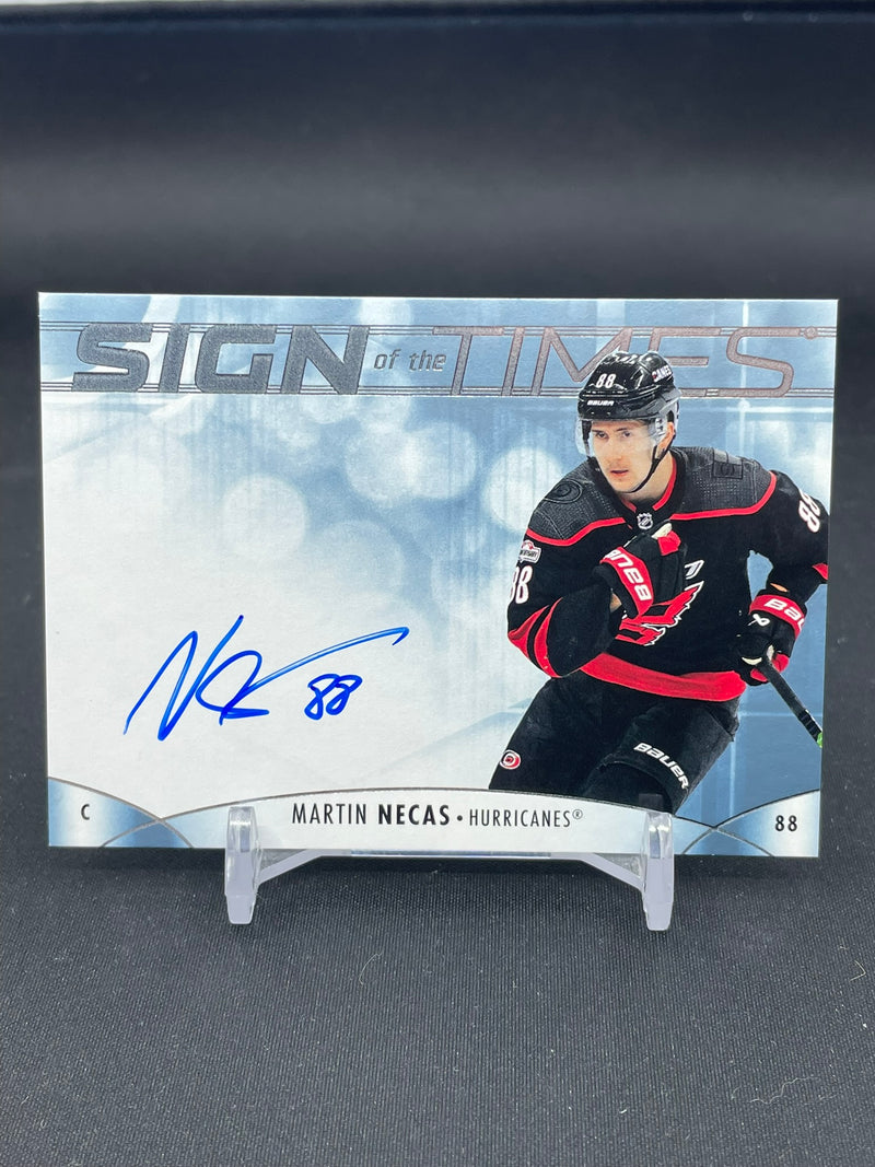 2023 UPPER DECK SP AUTHENTIC - SIGN OF THE TIMES - M. NECAS -