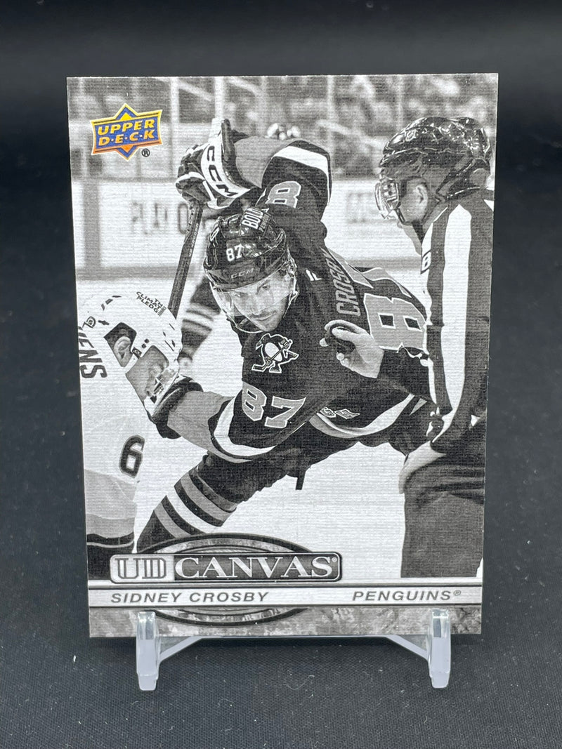 2025 UPPER DECK SERIES ONE - B/W - UD CANVAS - S. CROSBY -