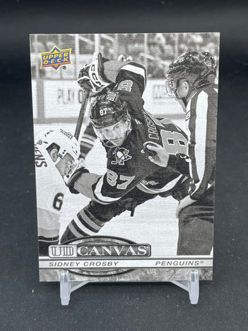 2025 UPPER DECK SERIES ONE - B/W - UD CANVAS - S. CROSBY - #C76