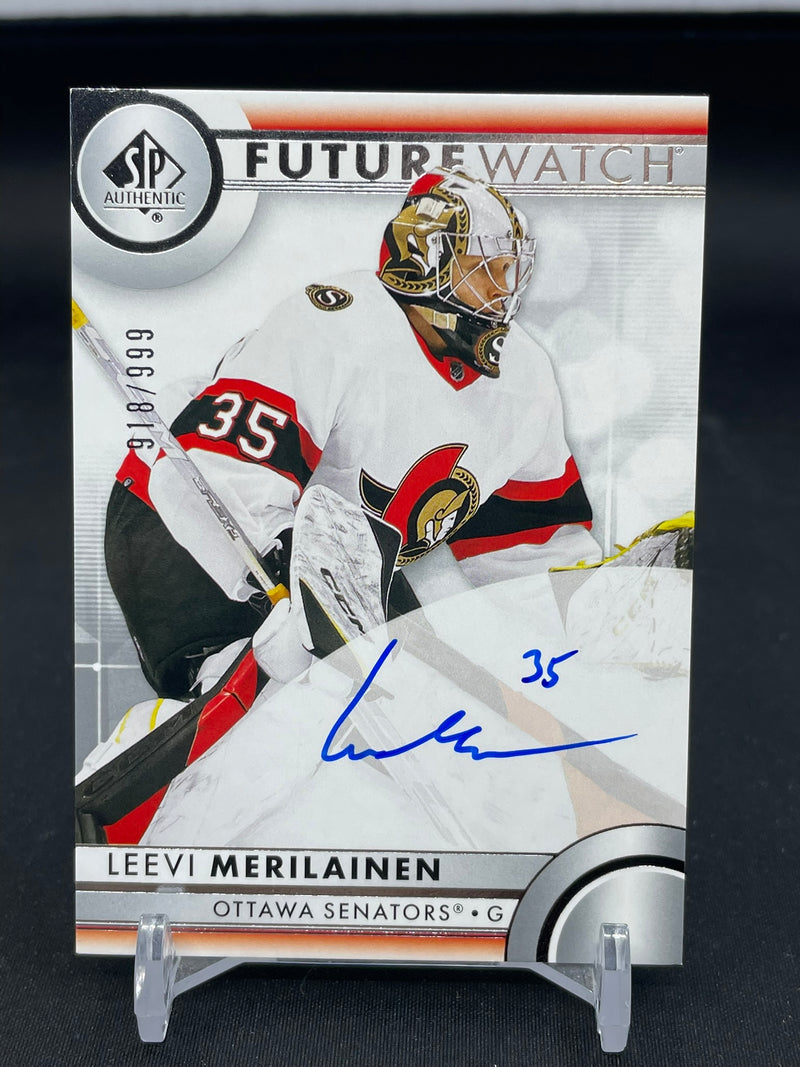 2023 UPPER DECK SP AUTHENTIC - FUTURE WATCH AUTO - L. MERILAINEN - #138 - #'D/999 - AUTOGRAPH - RC