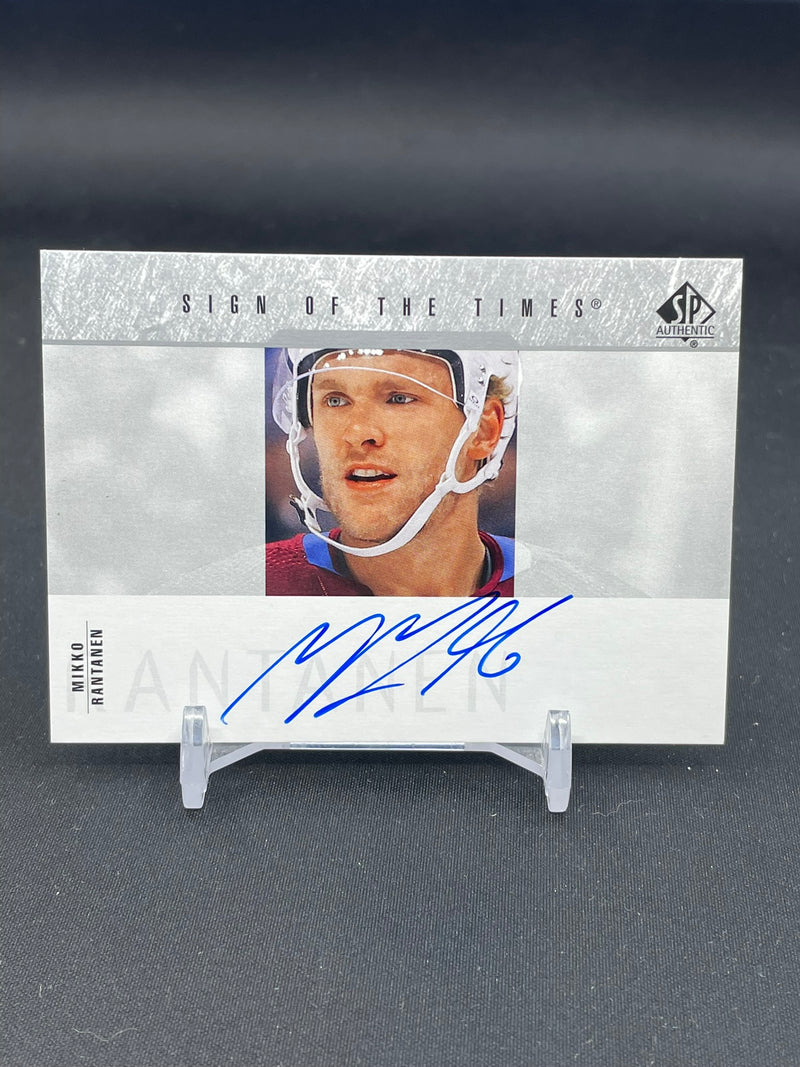 2023 UPPER DECK SP AUTHENTIC - SIGN OF THE TIMES - M. RANTANEN -