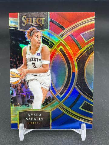 2024 PANINI WNBA SELECT - RED AND BLUE PRIZM - N. SBALLY - #111 - #'D/399