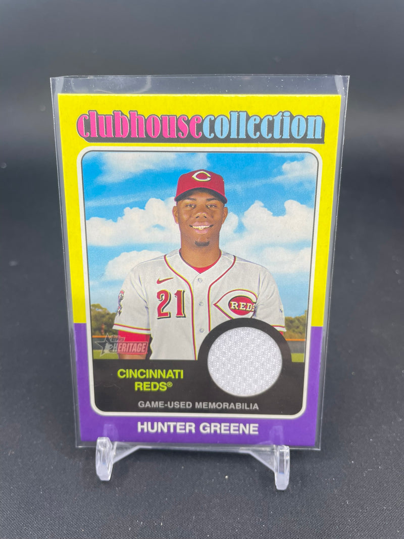 2024 TOPPS HERITAGE - CLUBHOUSE COLLECTION - H. GREENE -