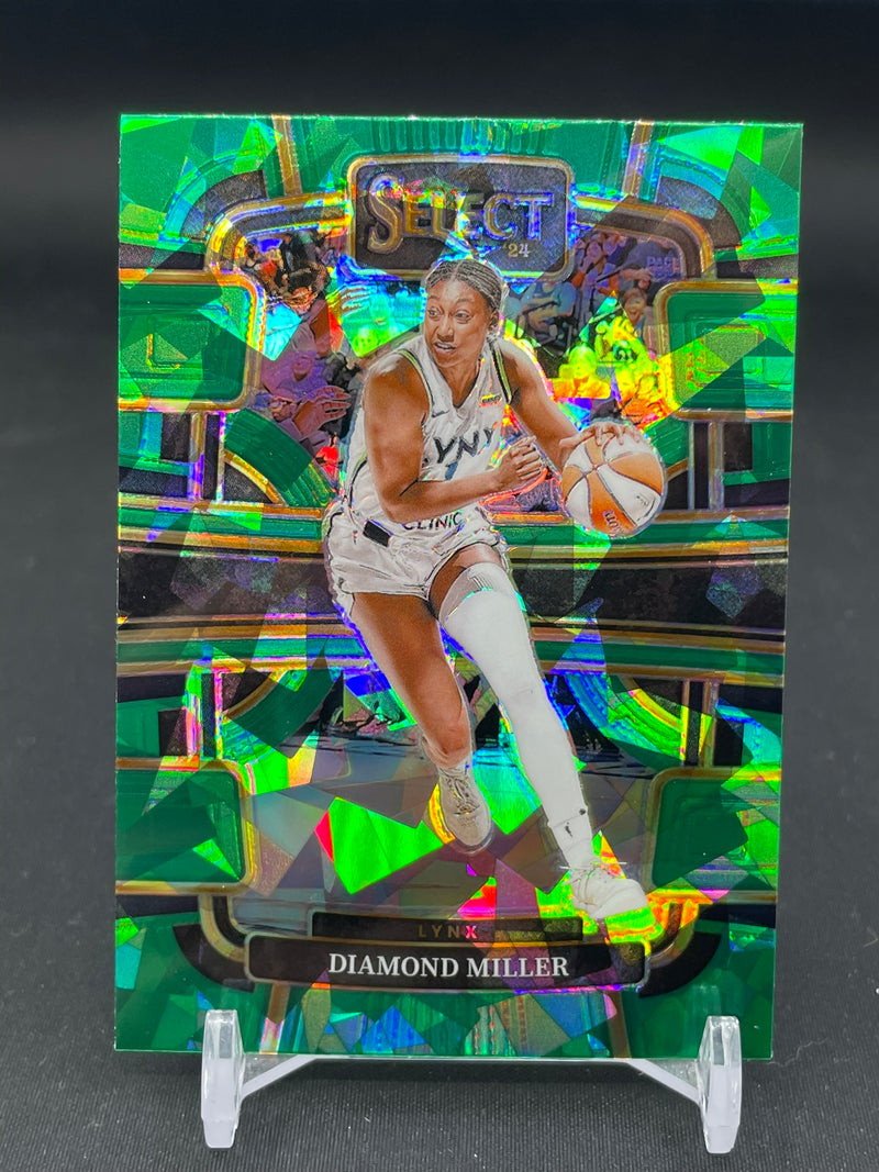 2024 PANINI WNBA SELECT - GREEN ICE PRIZM - SINGLES - SELECT YOUR PLAYER