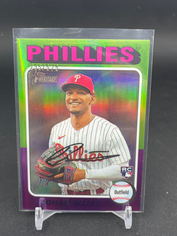 2024 TOPPS HERITAGE - REFRACTOR - J. ROJAS - #171 - #'D/575 - RC