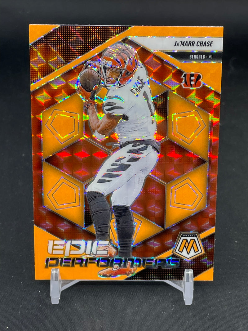 2025 PANINI MOSAIC - ORANGE FLUORESCENT - EPIC PERFORMERS - J. CHASE -