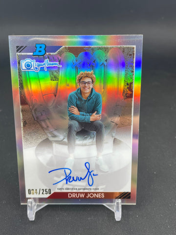 2023 TOPPS BOWMAN - 1992 RANDY JOHNSON - D. JONES - #92RJA-DJ - #'D/250 - AUTOGRAPH