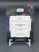 2025 TOPPS CHROME STAR WARS - COMICFRACTOR CARD - BOBA FETT -