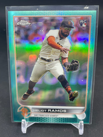 2022 TOPPS CHROME UPDATE - AQUA REFRACTOR - H. RAMOS - #USC194 - #'D/250 - RC