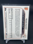 2022 TOPPS CHROME UPDATE - AQUA REFRACTOR - H. RAMOS - #USC194 - #'D/250 - RC