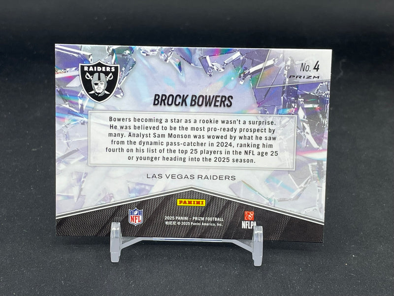 2025 PANINI PRIZM - NO HUDDLE DISCO PRIZM - PRIZM BREAK - B. BOWERS -