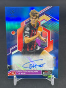 2022 TOPPS FINEST - BLUE REFRACTOR - C. DE KETELAERA - #A-CD - #'D/150 - AUTOGRAPH