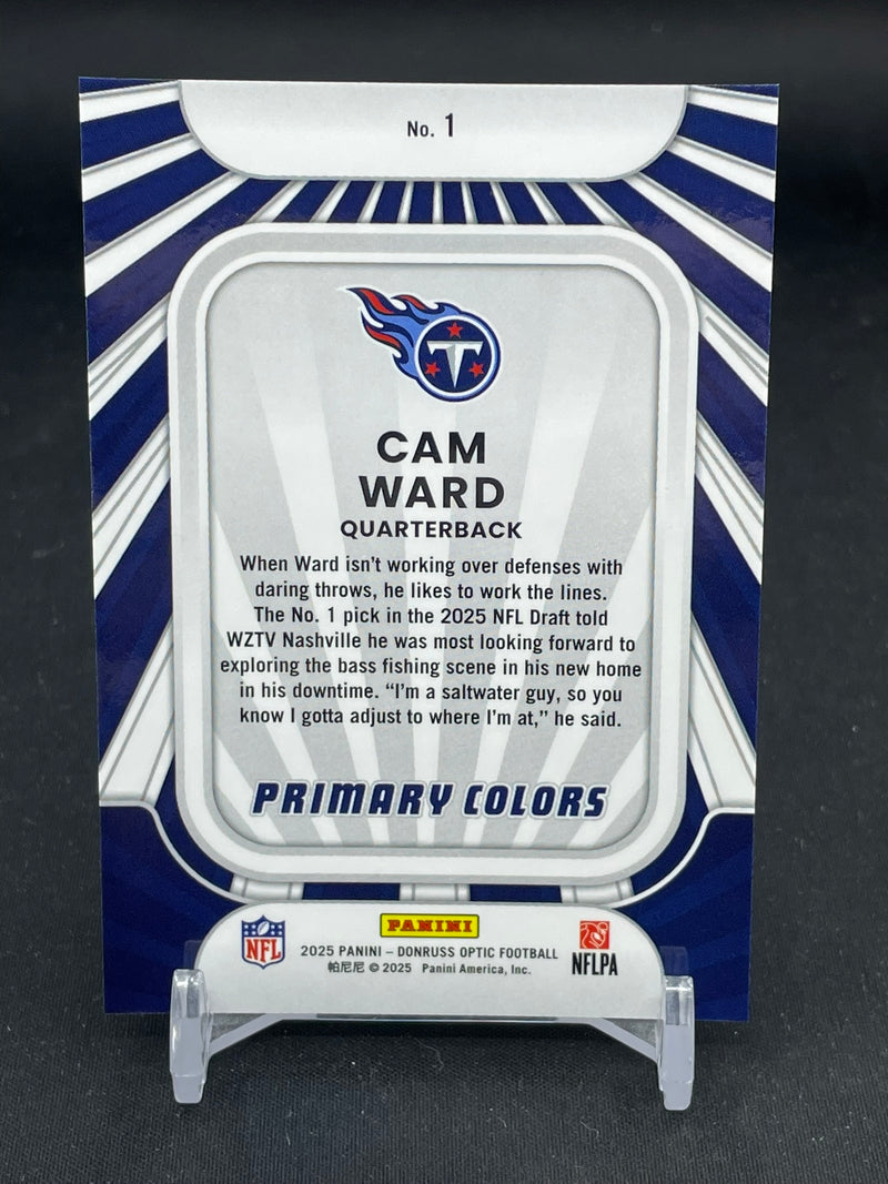 2025 PANINI DONRUSS OPTIC - PRIMARY COLORS - C. WARD -