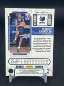2022 PANINI CONTENDERS - BLUE SHIMMER - ROOKIE TICKET - K. CHANDLER - #127 - #'D/21 - AUTOGRAPH - RC