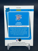 2021 PANINI DONRUSS OPTIC - BLUE VELOCITY - J. GIDDEY -