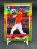 2020 PANINI DONRUSS OPTIC - YELLOW PRIZM - S. OHTANI -
