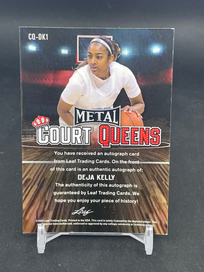 2022 LEAF METAL - COURT QUEENS - D. KELLY - #CQ-DK1 - #'D/5 - AUTOGRAPH