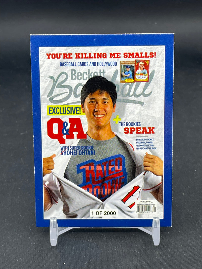2018 BECKETT PROMO - S. OHTANI -