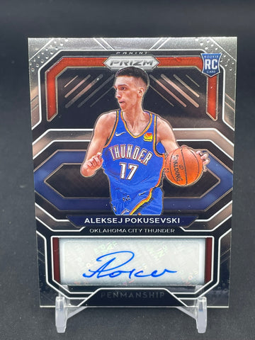 2020 PANINI PRIZM - PANMANSHIP - A. POKUSEVSKI - #RP-APK - AUTOGRAPH - RC