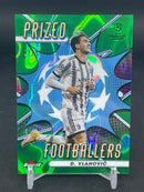 2022 TOPPS FINEST - GREEN - PRIZED FOOTBALLERS - D. VLAHOVIC - #PF-13 - #'D/99