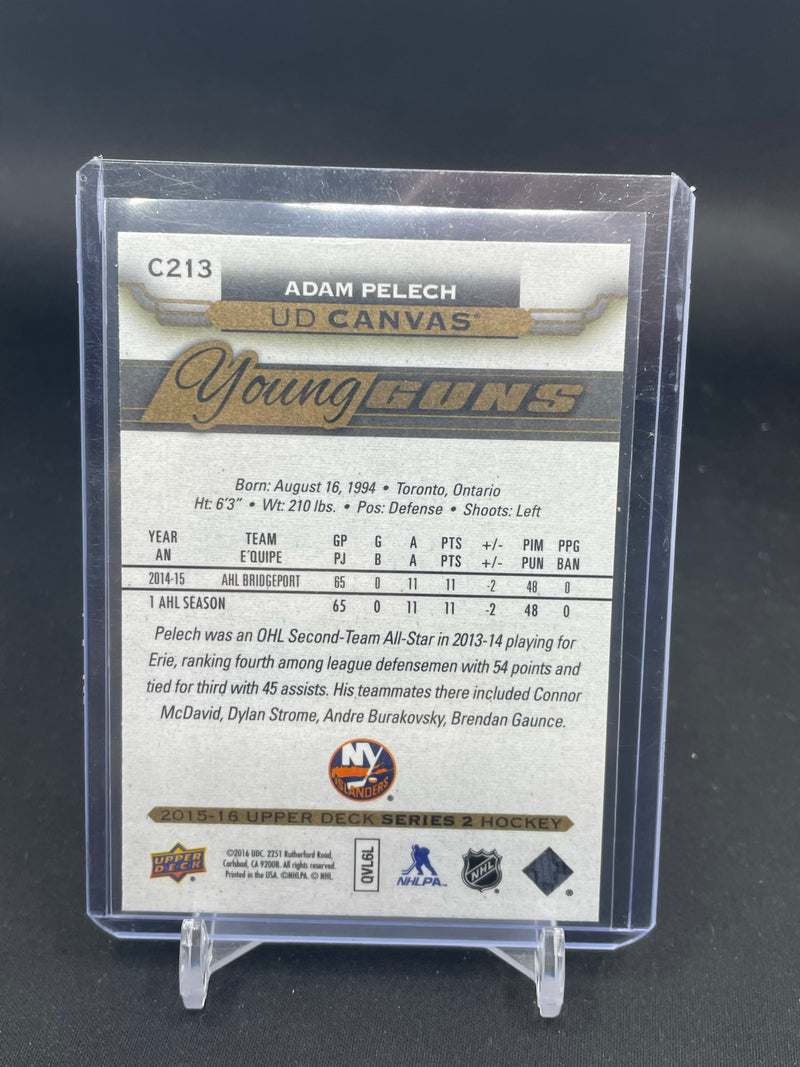 2015 UPPER DECK SERIES TWO - UD CANVAS - YOUNG GUNS - A. PELECH -