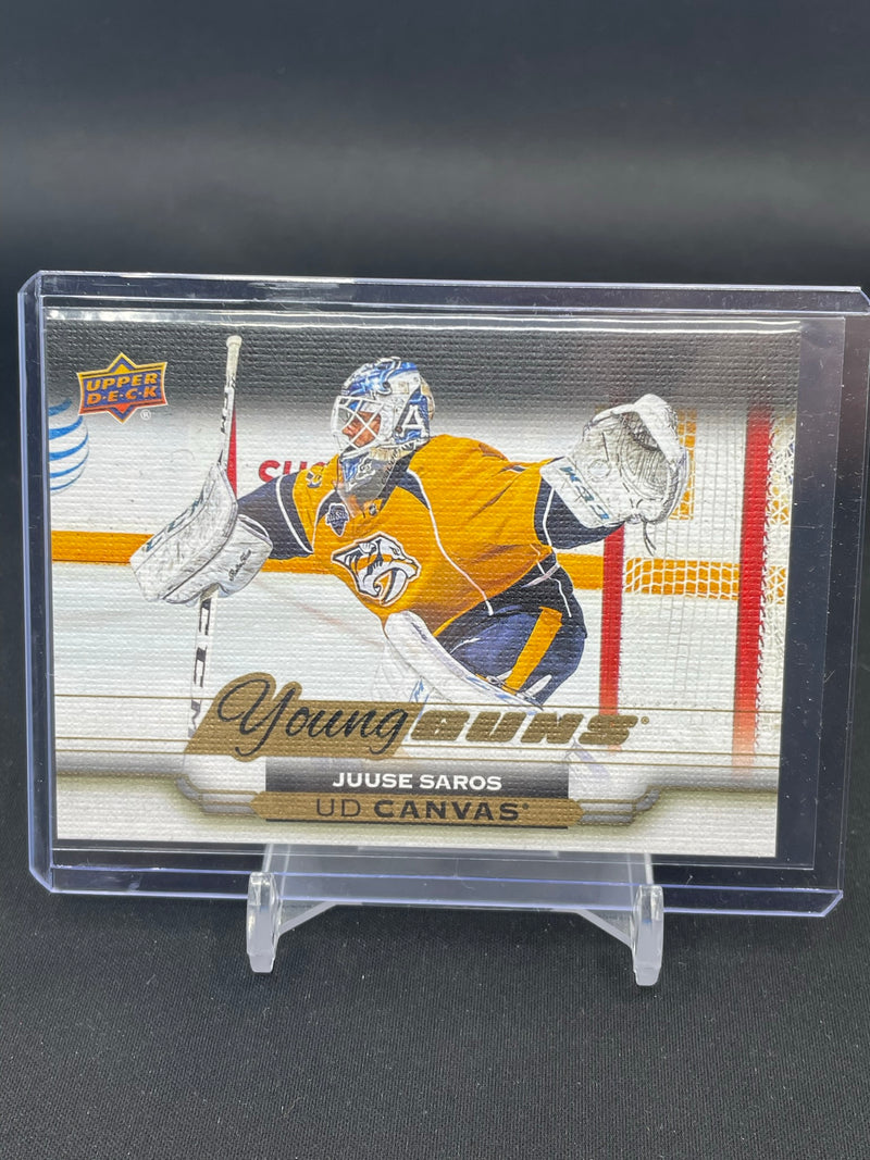2015 UPPER DECK SERIES TWO - UD CANVAS - YOUNG GUNS - J. SAROS -