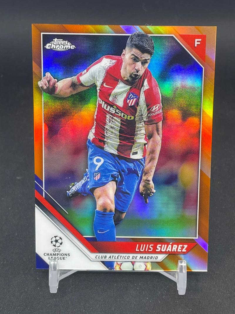 2021 TOPPS CHROME - ORANGE REFRACTOR - L. SUAREZ - #108 - #'D/25