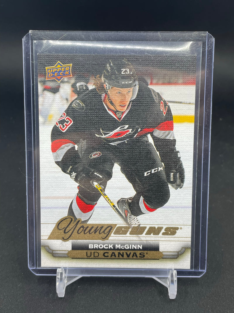 2015 UPPER DECK SERIES TWO - UD CANVAS - YOUNG GUNS - B. MCGINN -
