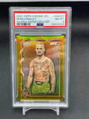 2024 TOPPS CHROME ALLEN & GINTER - GOLD REFRACTOR - S. O'MALLEY - #AAG23 - #'D/50 - PSA 8
