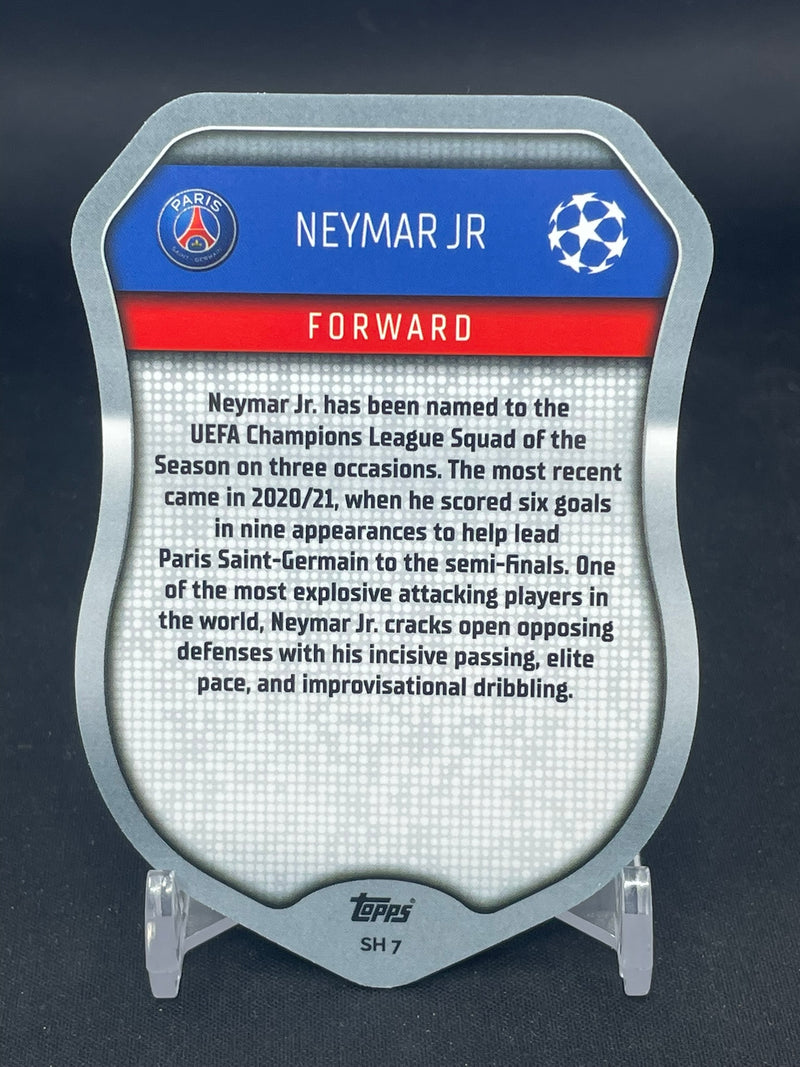 2022 TOPPS MATCH ATTAX PRO ELITE - DIE-CUT SHIELD - NEYMAR JR -