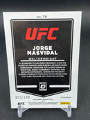 2022 PANINI DONRUSS OPTIC - RED PRIZM - J. MASVIDAL - #79 - #'D/199