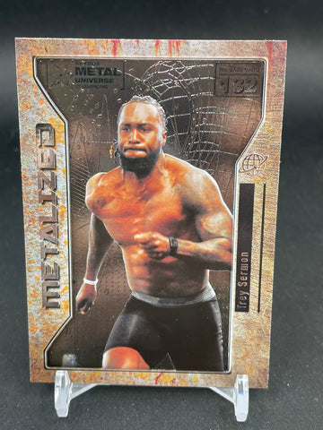 2021 UPPER DECK SKYBOX METAL UNIVERSE CHAMPIONS - METALIZED - T. SERMON - #132