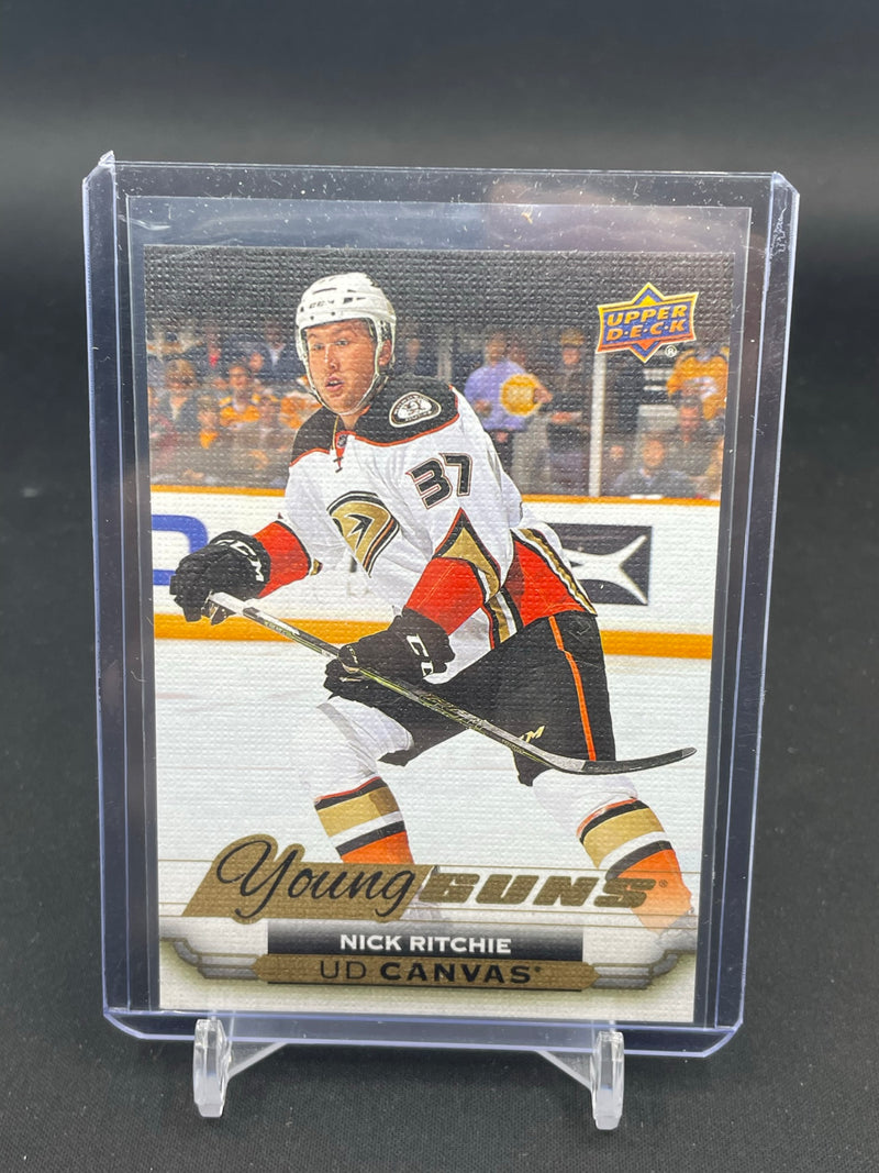 2015 UPPER DECK SERIES TWO - UD CANVAS - YOUNG GUNS - N. RITCHIE -