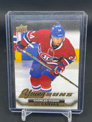 2015 UPPER DECK SERIES TWO - UD CANVAS - YOUNG GUNS - C. HUDON -