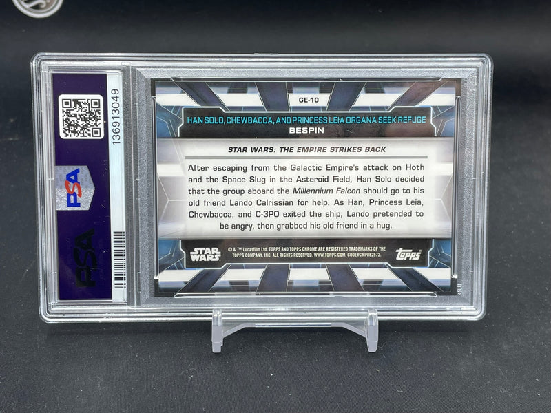 2024 TOPPS CHROME STAR WARS HYPERSPACE - GALACTIC ERA - HAN, CHEWBACCA & LEIA -