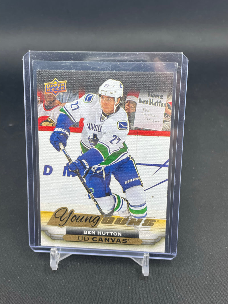 2015 UPPER DECK SERIES TWO - UD CANVAS - YOUNG GUNS - B. HUTTON -