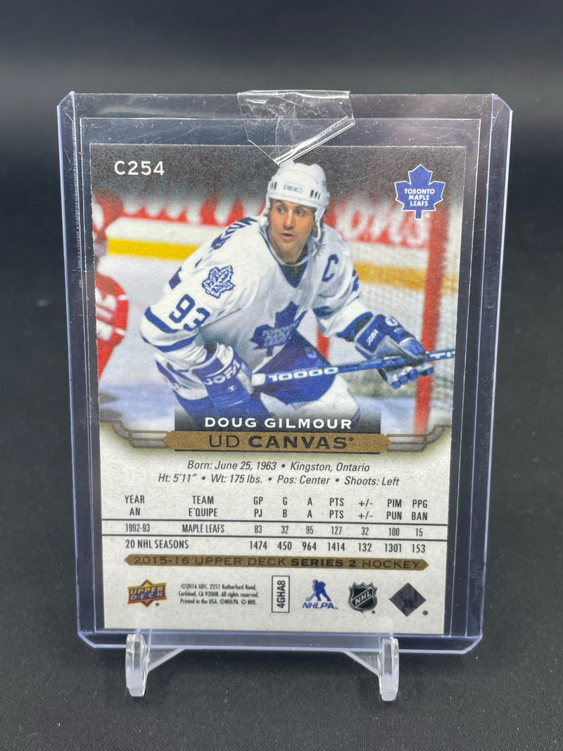 2015 UPPER DECK SERIES TWO - UD CANVAS - RETIRED - D. GILMOUR -